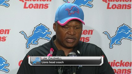 Detroit Lions postgame press conference