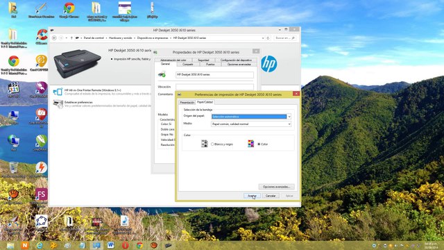 como solucionar la impresion incompleta de Ia IMPRESORA HP DESJET 3050