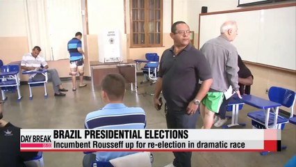 Brazilians vote in dramatic presidential race