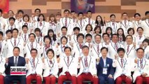 S.Korean squad hold disbanding ceremony to close out AG