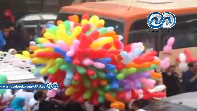 حضوراً حاشدأً من المواطنين والقيادات التنفيذية شعائر صلاة العيد بـ مسجد غافر بالعمرانية