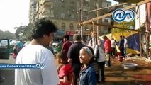 بالفيديو.. الأهالي و الأطفال يشهدون ذبح أضحية العيد بمدينة نصر