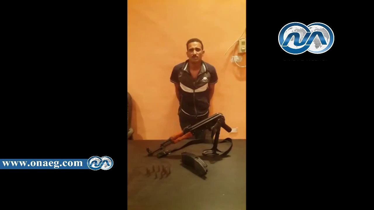 بالفيديو.. مباحث القناطر تضبط سائق بحوزته سلاح...