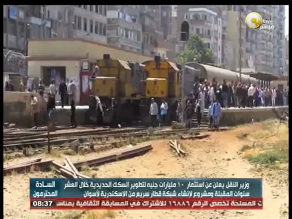 السادة المحترمون: وزير النقل يعلن عن استثمار 10...