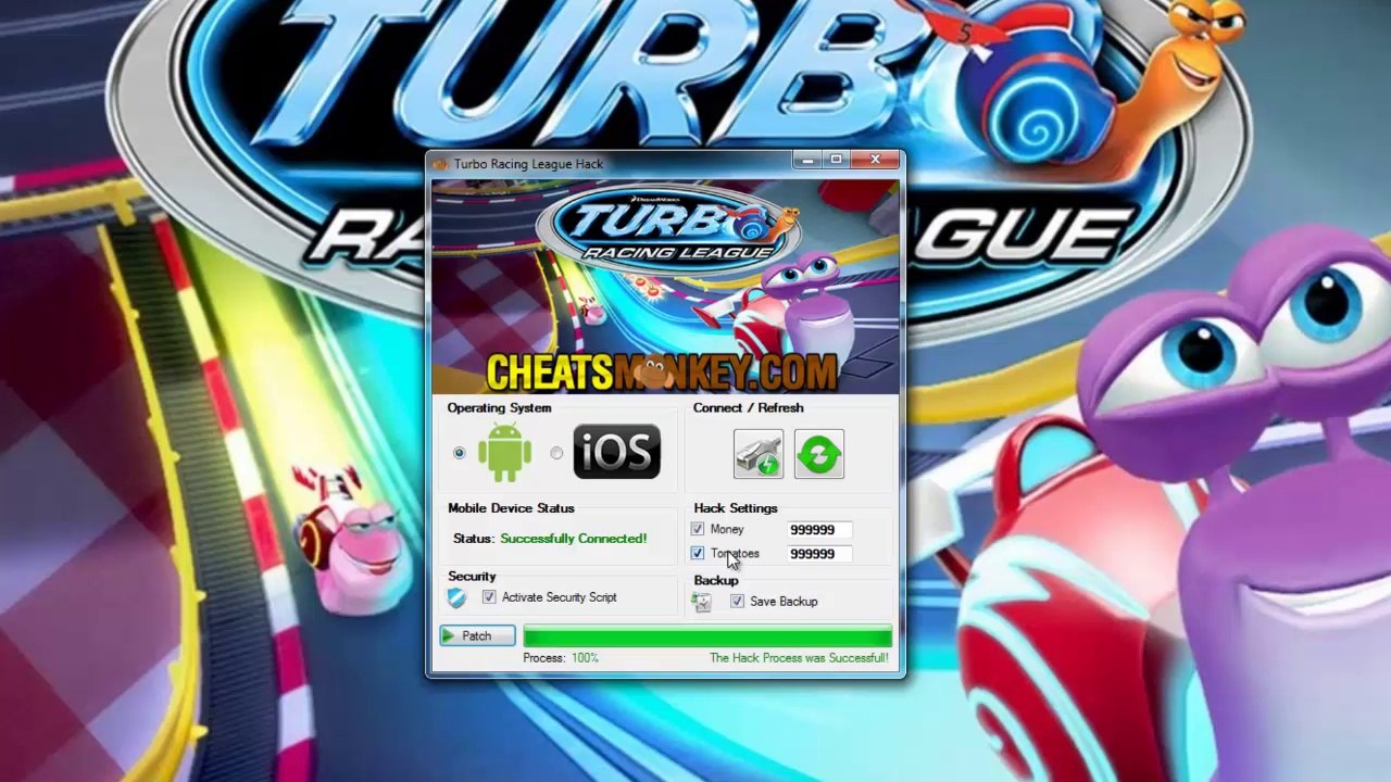Turbo Racing League Cheats