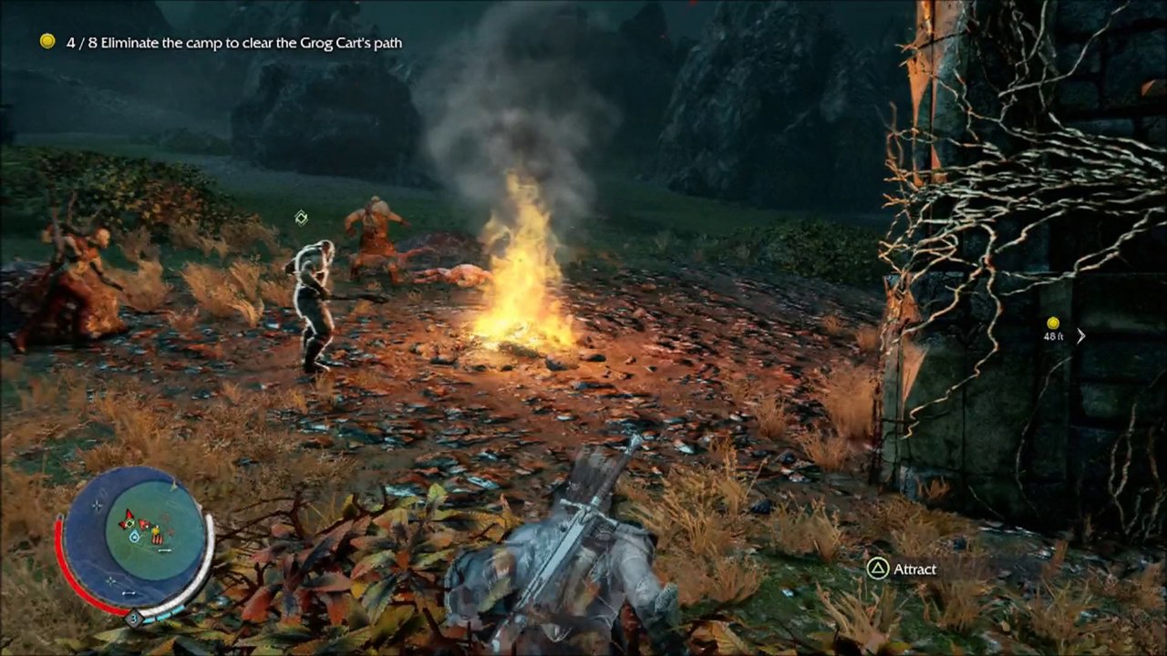 Middle Earth Shadow of Mordor Walkthrough Gameplay part 15 On The Offensive (PS4)
