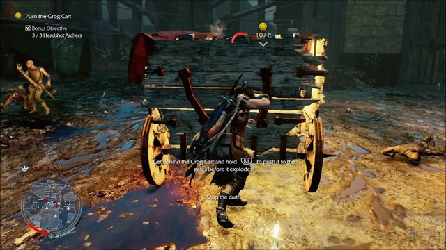 Middle Earth Shadow of Mordor Walkthrough Gameplay part 16 Topple The Tower (PS4)