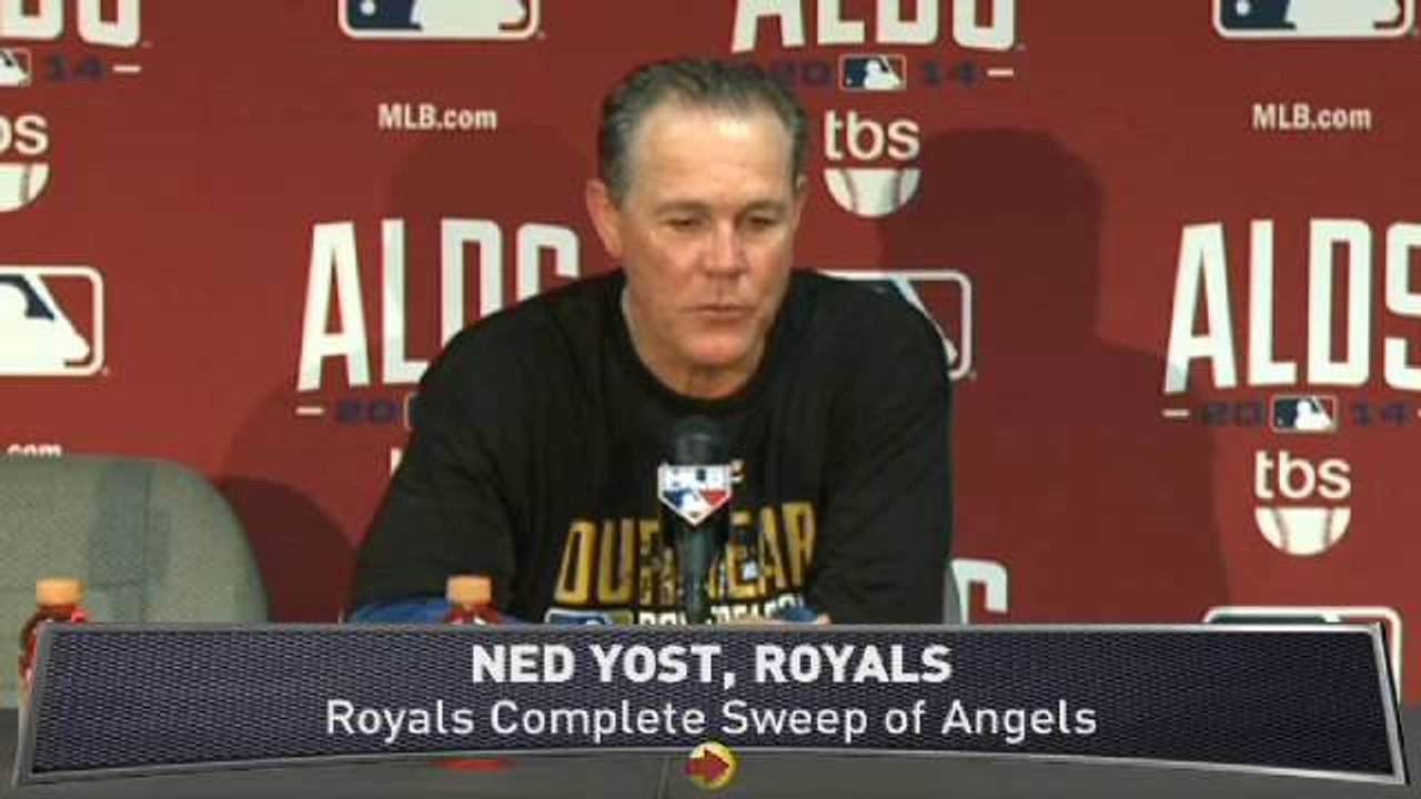 Royals Sweep Angels, Advance to ALCS