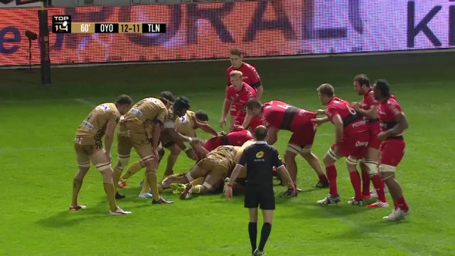 Résumé Oyonnax - Toulon - TOP14 J8