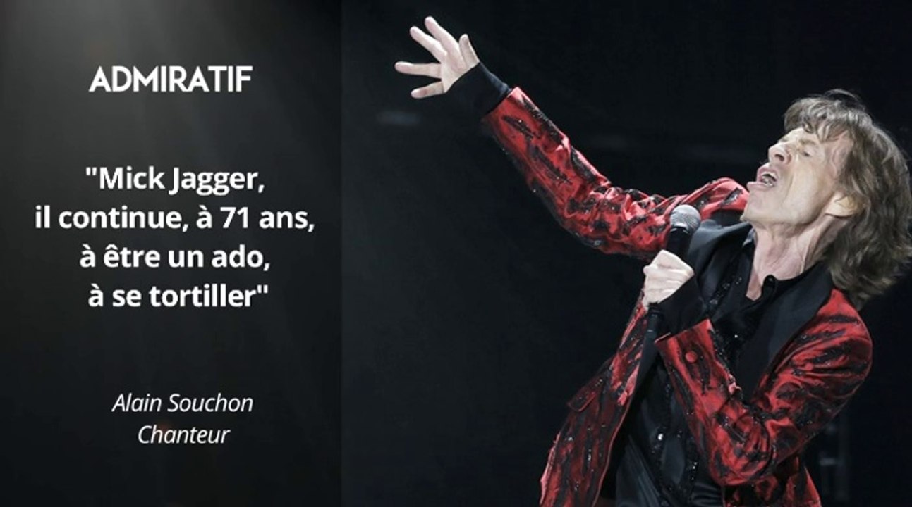 L'actu en 30 secondes : "Mick Jagger continue à se tortiller"