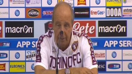 Torino, Ventura: 'Con il Napoli bene per 25-30 minuti'