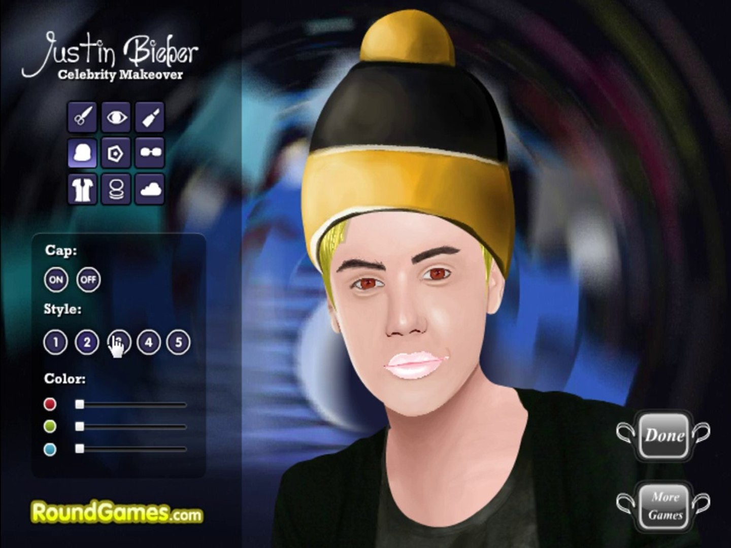 ⁣Justin Bieber Celebrity Makeover Let's Play / PlayThrough / WalkThrough Part