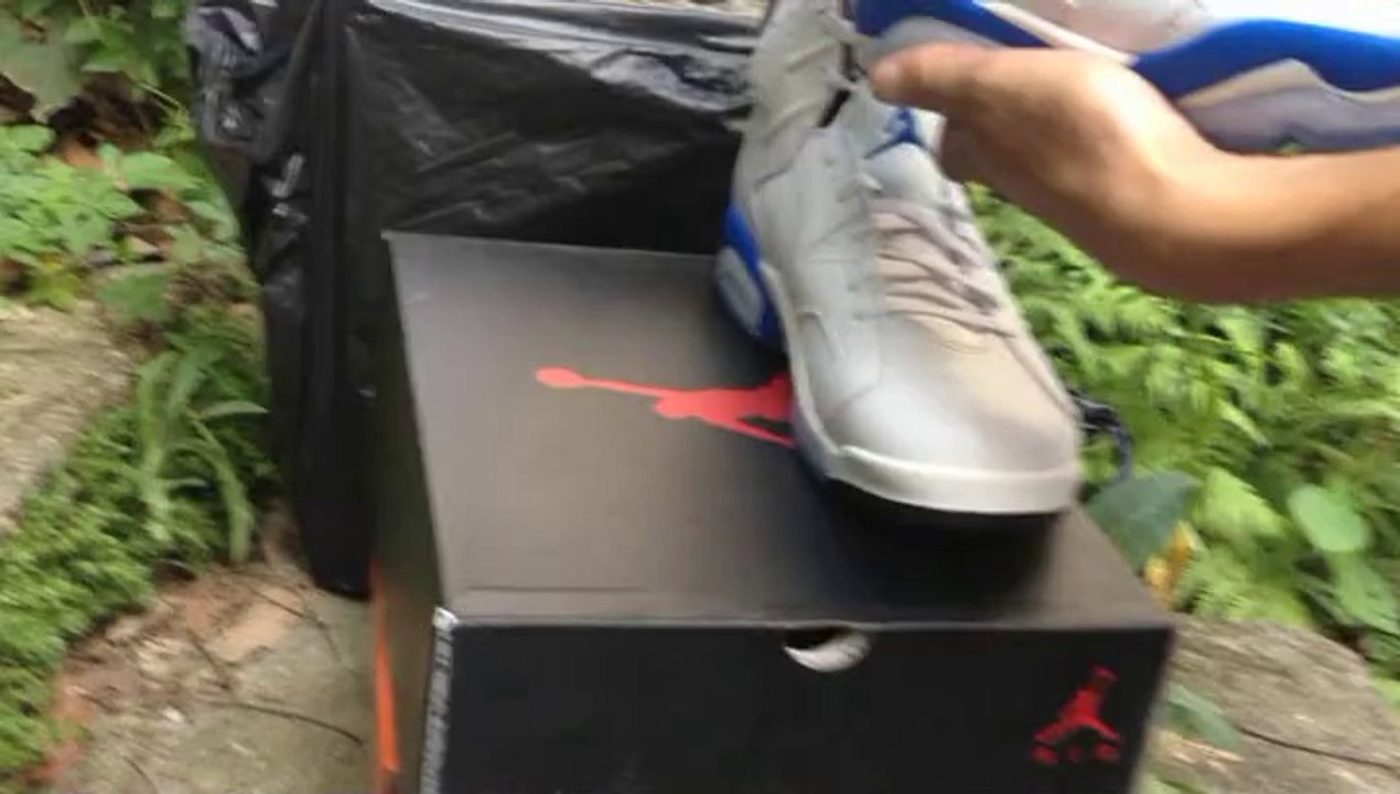 Perfect Nike Jordan 6 Mens Shoes White Blue www.kicksgrid.ru