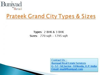Prateek Grand City
