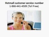Hotmail customer service phone number1-855-233-7309 toll free