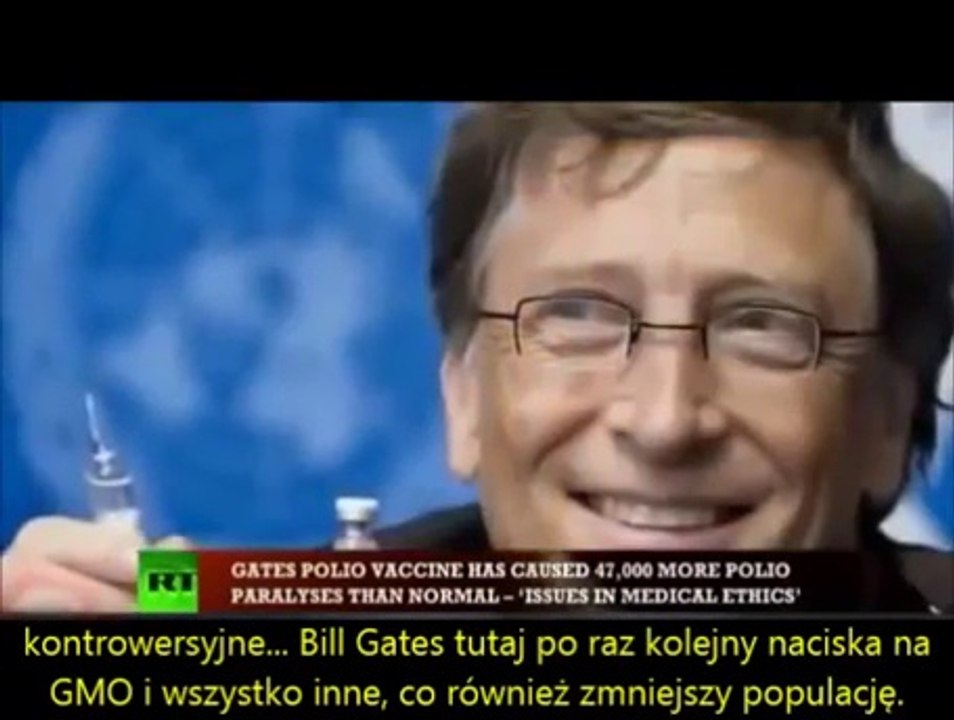 Bill Gates - Szczepionki, GMO, Depopulacja ... (Napisy PL)