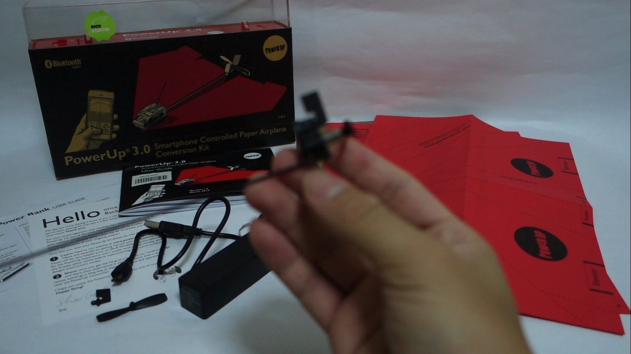 [Sony RX100 III] Unboxing PowerUp 3.0 - Smartphone Controlled Paper Airplane