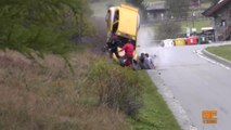 Crash au Jolly Rally Valle d'Aosta 2014