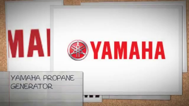 Yamaha Propane Generator