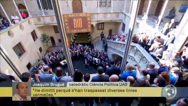 TV3 - Els Matins - Quim Brugué: He dimitit perquè s'han traspassat diverses línies vermelles