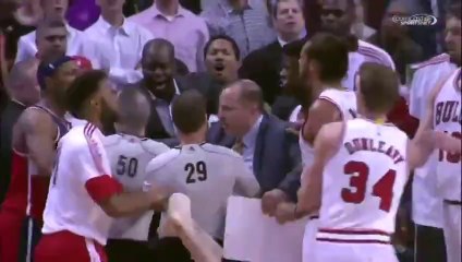 Embrouille Paul Pierce - Joakim Noah pendant Washington/Chicago