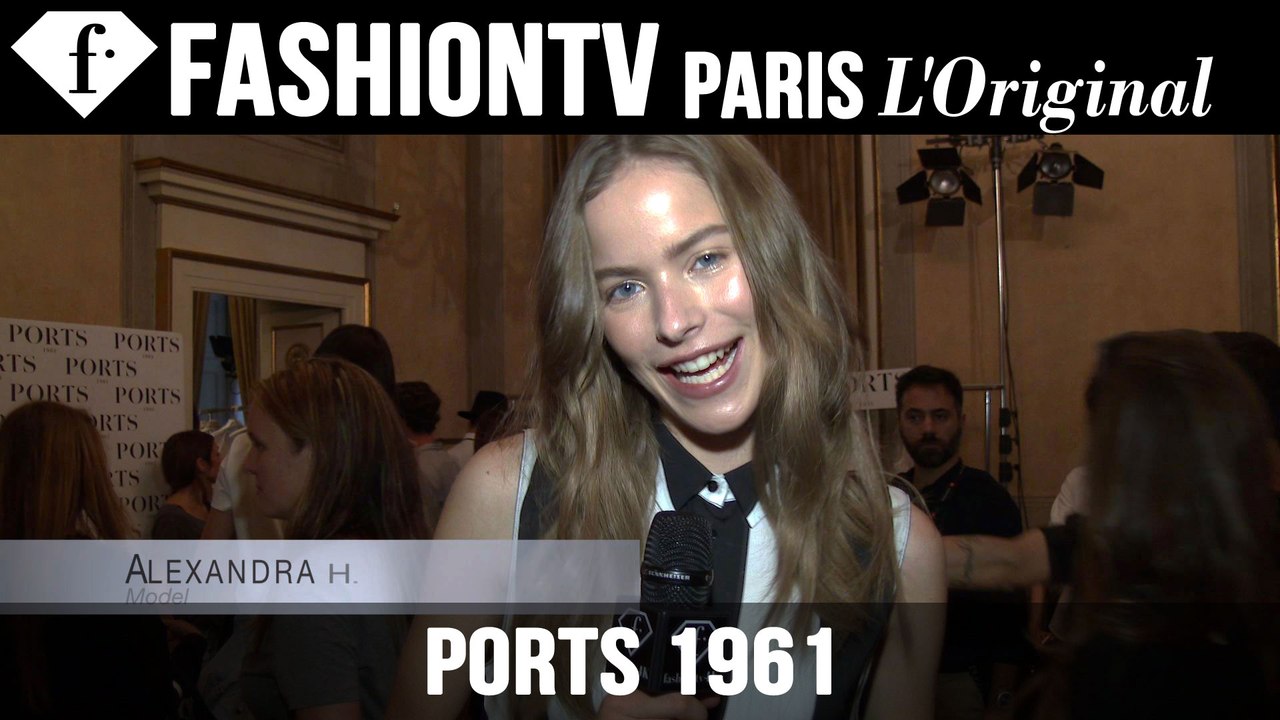 Ports 1961 Backstage | Milan Fashion Week Spring/Summer 2015 | FashionTV