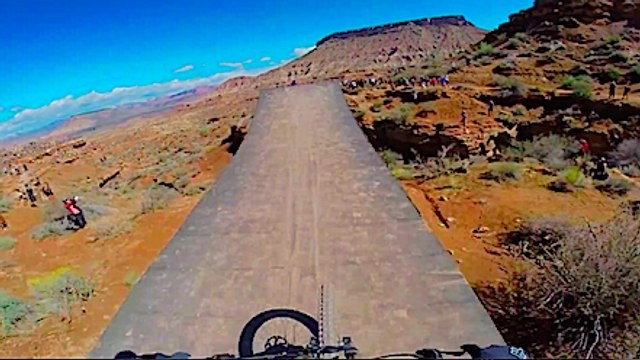 GoPro 73-foot Canyon Gap Backflip - Jeff Herbertson Red Bull Rampage 2014