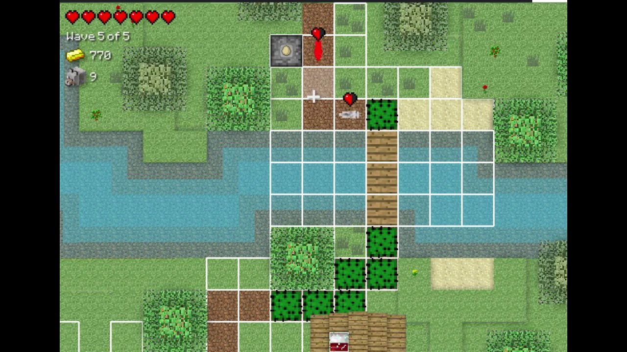 Minecraft Tower Defense 2 Let's Play / PlayThrough / WalkThrough Part