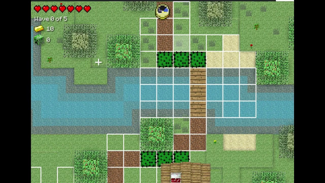 Minecraft Tower Defense 2 Let's Play / PlayThrough / WalkThrough Part