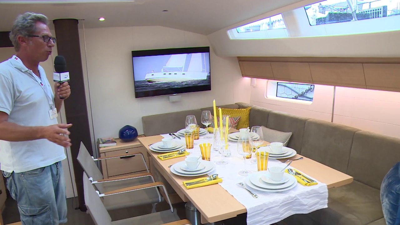 13/09/2014 - Présentation du Jeanneau 64 du chantier Jeanneau