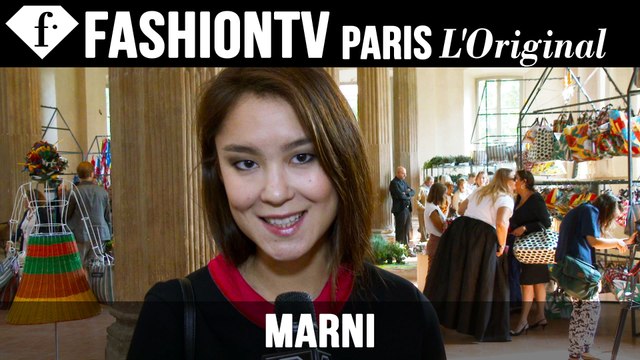 Marni Arrivals ft. Maria Mogsolova | Milan Fashion Week Spring/Summer 2015 | FashionTV
