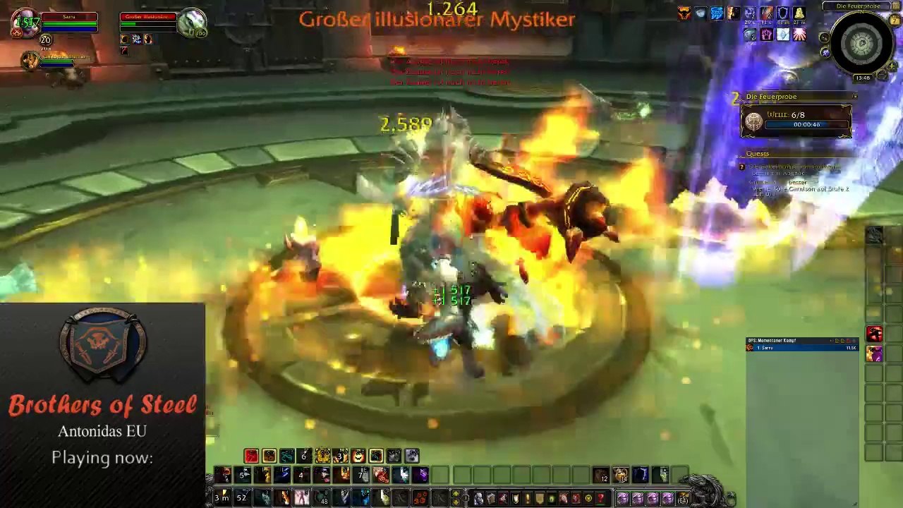 WoD Feuerprobe DD Silber