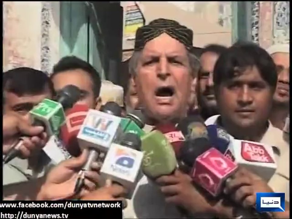 ‘Baghi’ Javed Hashmi Faces ‘Dagi Dagi’ Slogans On Eid