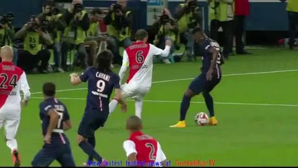 PSG 1-1 Monaco All Goals & Highlights Ligue 1 5.Oct.2014