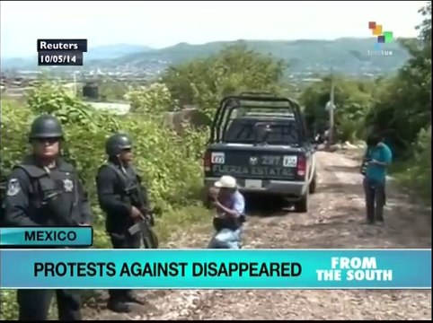 Activists and families of missing Mexican students demand justice