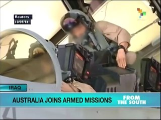 Australian forces carry out first airstrikes against IS on Sunday