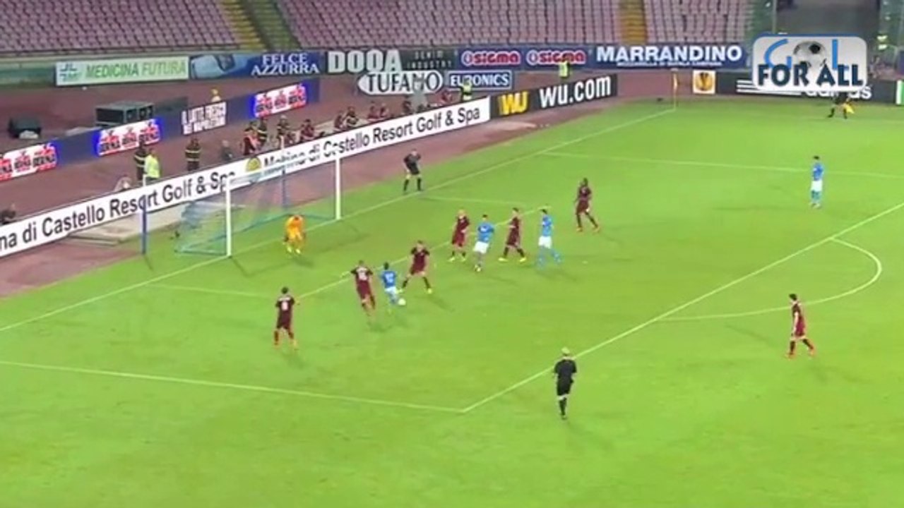 Napoli-Sparta Praga 3-1 Europa League 2014-2015 (EFFETTO STADIO)