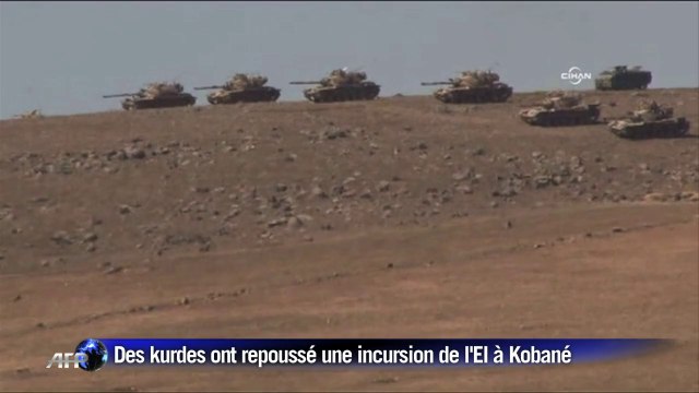 Déploiement de tanks turcs à la frontière syro-turque