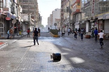 Kızıltepe'de Işid Protestosunda Olay