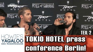 Tokio Hotel Pressekonferenz in Berlin - Teil 2