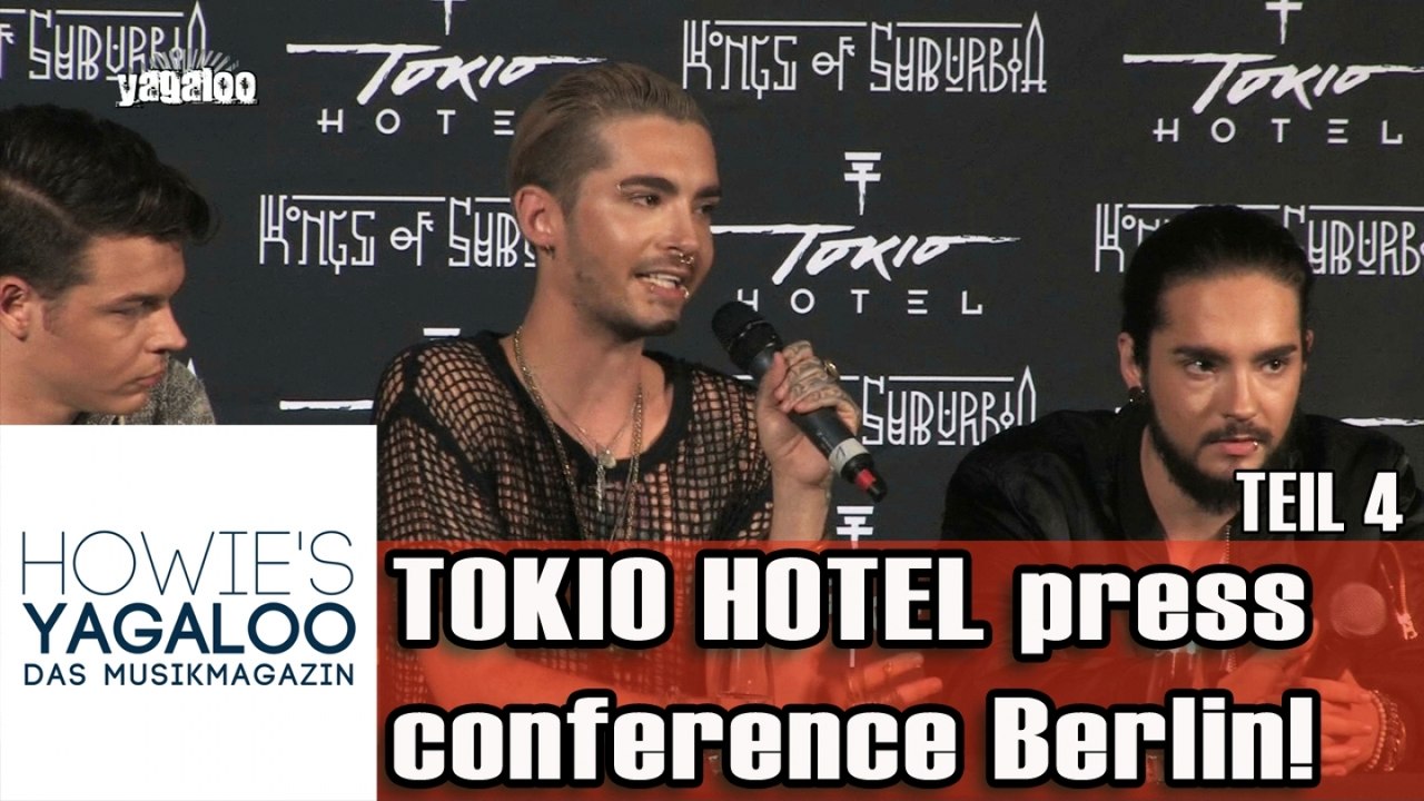 Tokio Hotel Pressekonferenz in Berlin - Teil 4