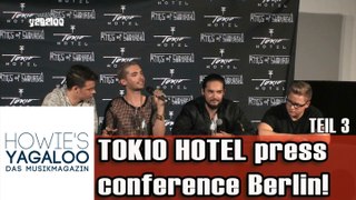 Tokio Hotel Pressekonferenz in Berlin - Teil 3