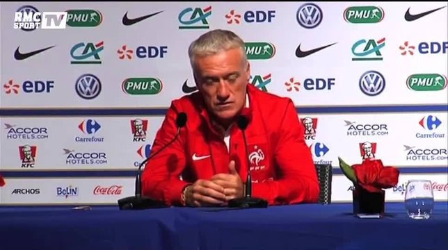Football / Les Bleus : Les meilleurs moments de la conférence de presse de Deschamps - 06/10