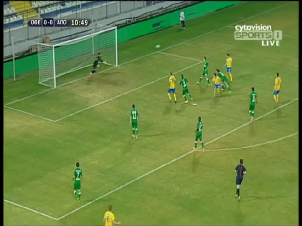 Οθέλλος-ΑΠΟΕΛ (Φάση Μαντούκα 11')