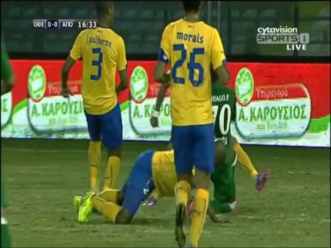 Οθέλλος-ΑΠΟΕΛ (Φάση Τιάγκο 17')