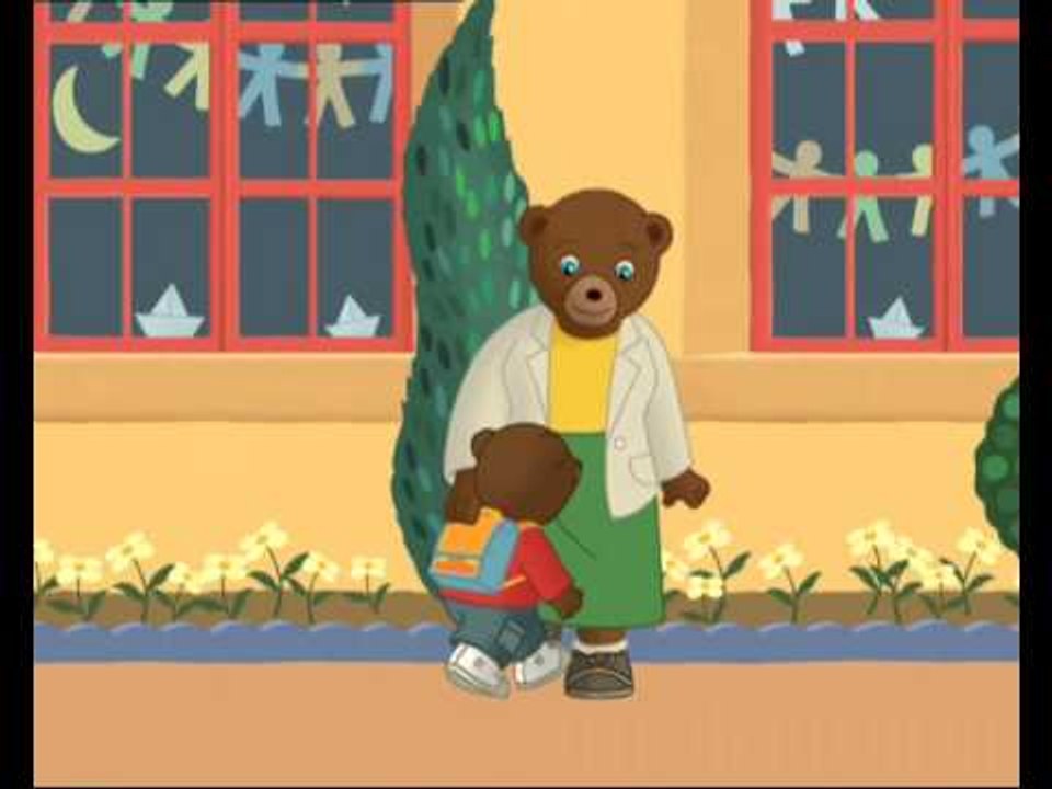 Apprends l'anglais avec Petit Ours Brun - Little Brown Bear starts school