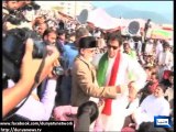 Dunya News - Imran Khan, Tahirul-Qadri offer Eid prayer at D-Chowk