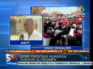 Lamentan haitianos la muerte de Duvalier pues quedó impune