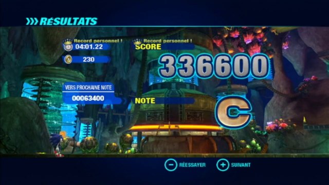 Sonic Colours - Asteroid Coaster Acte 3