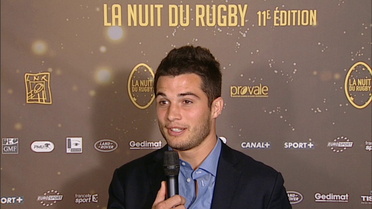Nuit du Rugby 2014 - Prix du meilleur joueur international : Brice Dulin